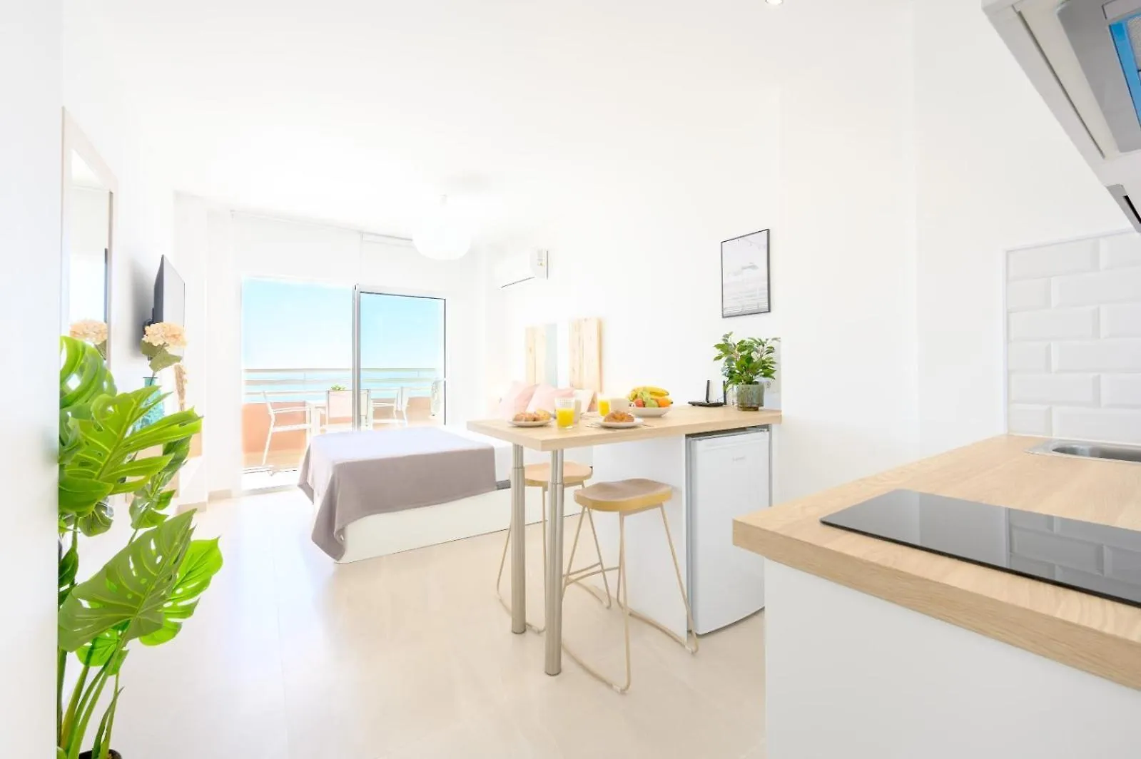 شقة Stella Maris - Amazing Frontal Sea Views With Pool & Terrace By 10Tosea فوينخيرولا